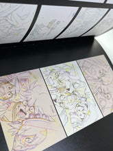 Load image into Gallery viewer, gurren lagann vs kill la kill art book keyframes sheet set trigger animation