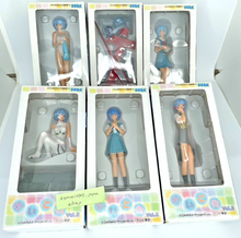 Load image into Gallery viewer, rei ayanami figure reikore 6 set evangelion the end of lilith school costume