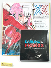 Load image into Gallery viewer, DARLING in the FRANXX BONUS Staff ART PRINTED SHIKISHI Box set damaged trigger