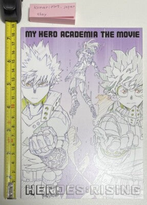 my hero academia the movie heroes rising art document book animation anime rare