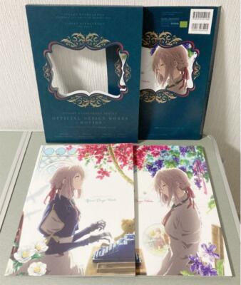 violet evergarden movie limited official design works book kyoto animation used