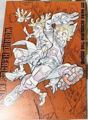 My hero academia the movie world heroes mission art book animation anime boku no