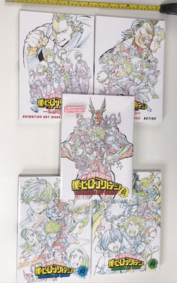 My Hero Academia Animation Art Works book vol 1 2 3 two hero 5 set boku no anime