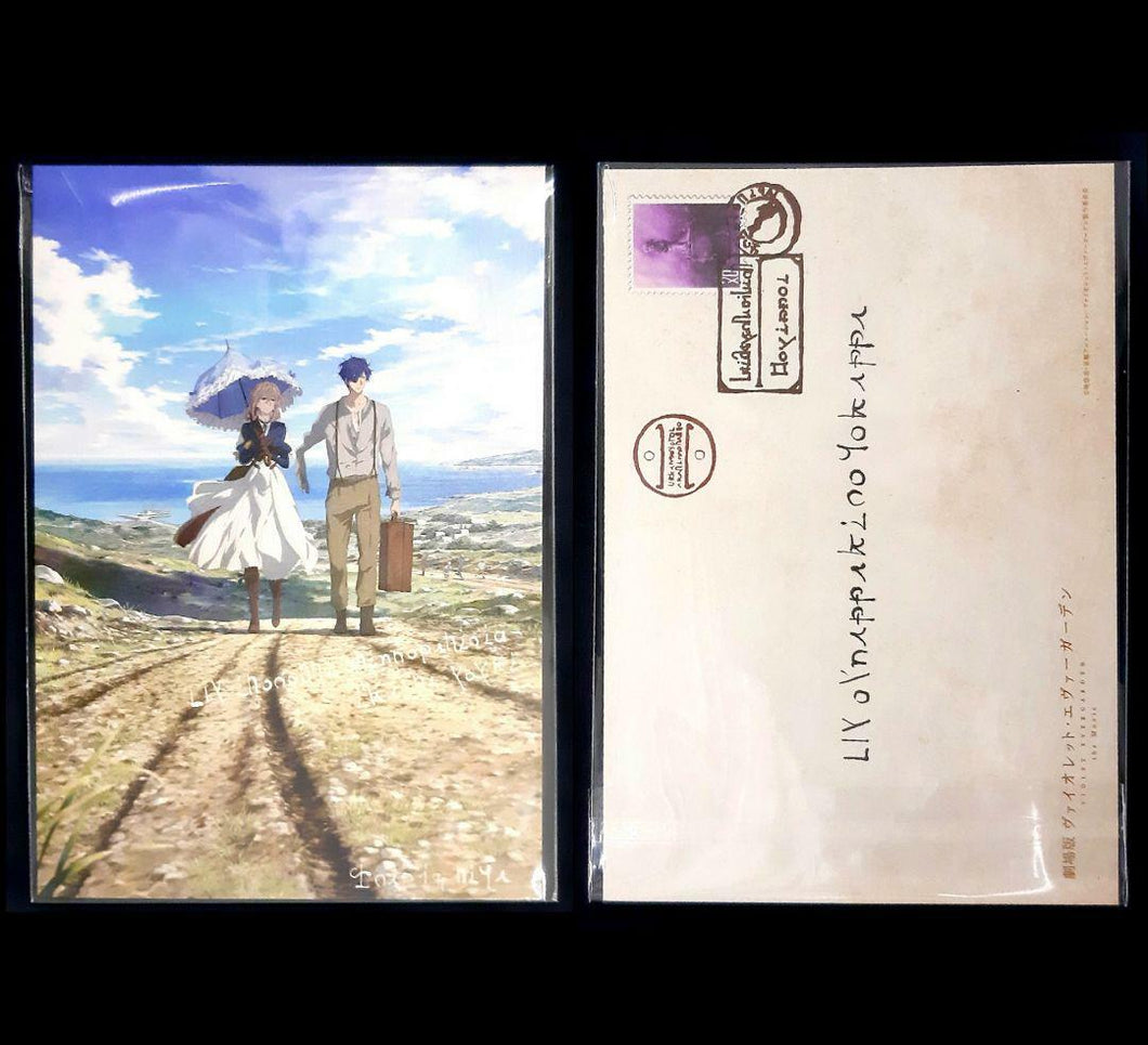 VIOLET EVERGARDEN movie limited printed art card 2 set anime kyoto