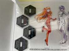 Load image into Gallery viewer, evangelion limited sadamoto art acrylic figure stand 4 rei kaworu asuka shinji
