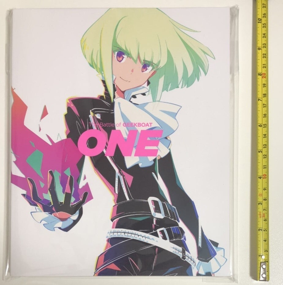 The battle of GEEKBOAT ONE Promare doujinshi art book CEMETERY HILLS comiket