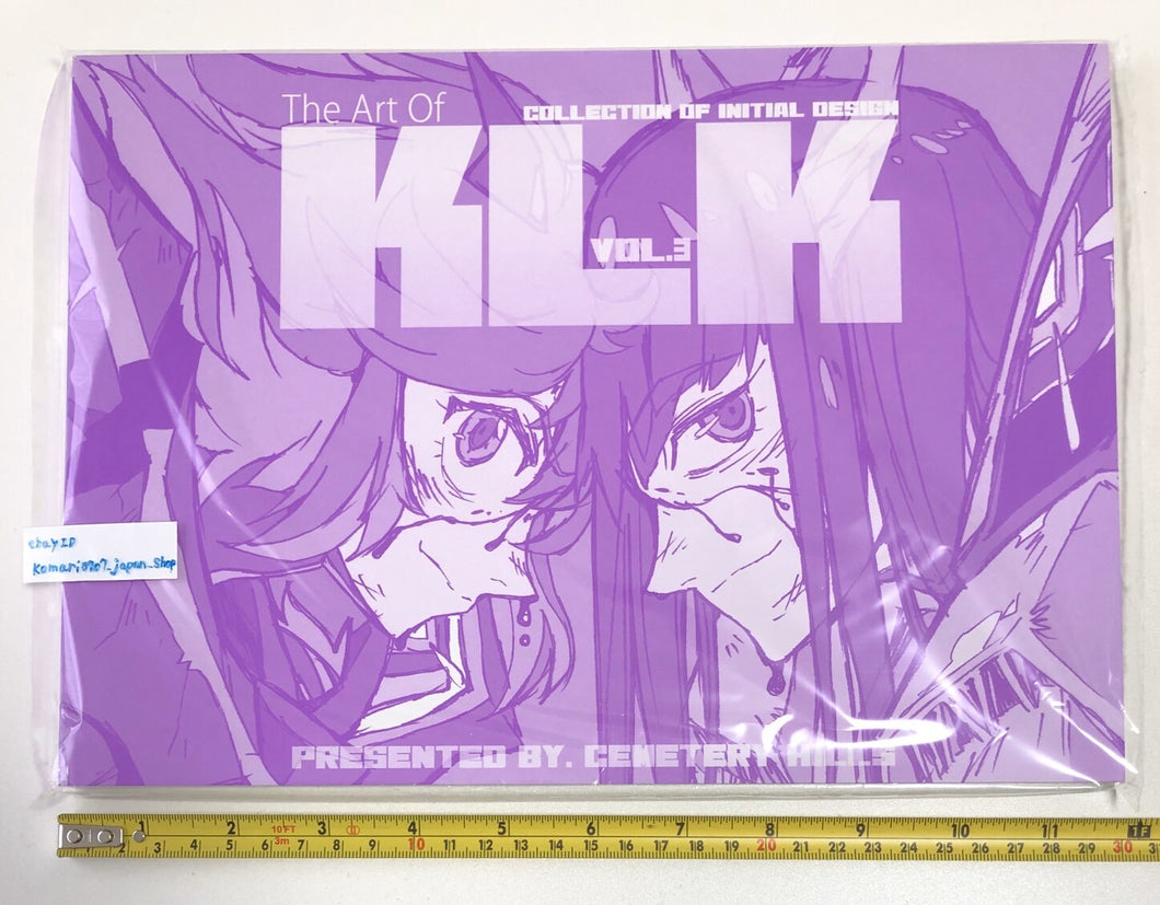 The Art Of KLK vol 3 A4 art book hiroyuki imaishi etc Kill La Kill trigger anime