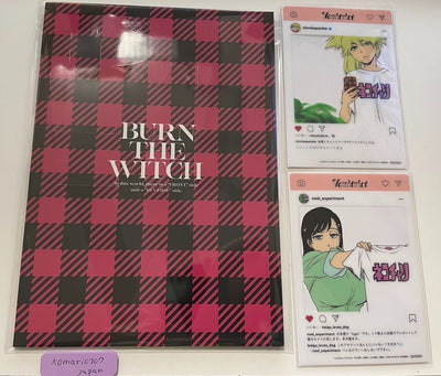 BURN THE WITCH Movie LIMITED Noel and ninnie clear card book set kubo taito art