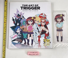 Load image into Gallery viewer, Art of Trigger Animation Studio 9 Space Patrol Luluco Art Book bookmark anime
