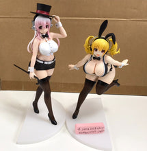 Load image into Gallery viewer, Rare Super sonico pochaco magical figure set anime idol bunny tights set
