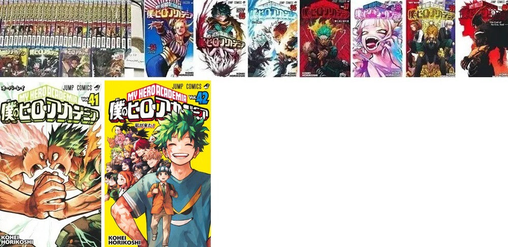 My hero academia vol 1 to 42 full Set jump Comics Manga book japanese ver anime