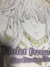 Load image into Gallery viewer, VIOLET EVERGARDEN art book Line Drawings collection kyoto animation anime
