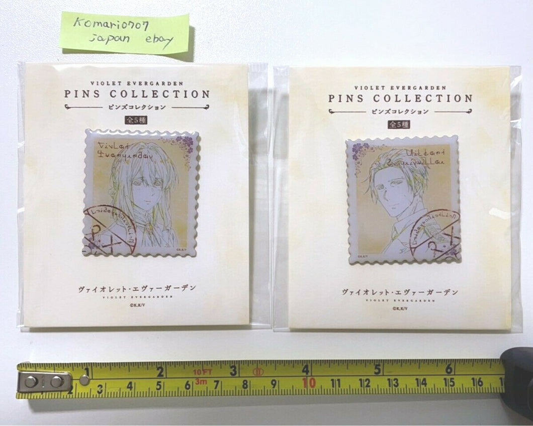 Violet evergarden Gilbert collection 2 pins kyoto animation official anime manga