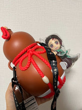 Load image into Gallery viewer, Demon slayer nezuko tanjiro 2 popcorn bucket figure tag limited usj 2024 kimetsu
