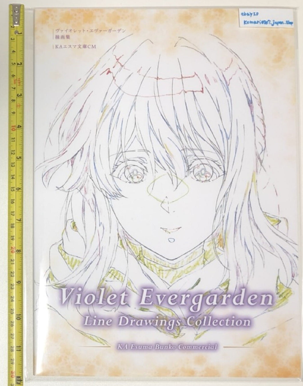 VIOLET EVERGARDEN art book Line Drawings collection kyoto animation anime