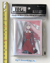 Load image into Gallery viewer, DARLING IN THE FRANXX Zero Two code 002 trading card sleeve 60 set anime TCG
