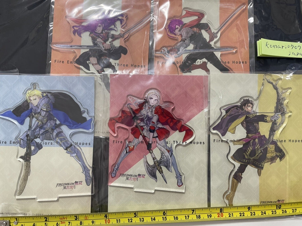 Fire Emblem Warriors Three Hopes acrylic stand 5 set dimitri Edelgard Claude