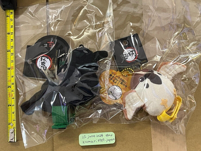 Demon slayer crow chuntaro pet mini plush 2 set limited usj japan 2021 suzume