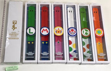 Load image into Gallery viewer, USJ Super Nintendo World Power Up Band 7 set box unopened Mario gold limited
