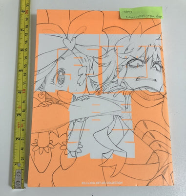 Kill la Kill bonus key art collection book orange 114p trigger animation anime