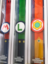 Load image into Gallery viewer, USJ Super Nintendo World Power Up Band 7 set box unopened Mario gold limited
