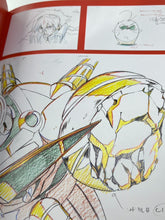 Load image into Gallery viewer, gurren lagann vs kill la kill art book keyframes sheet set trigger animation
