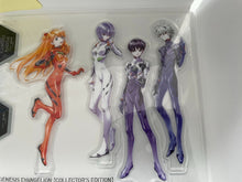 Load image into Gallery viewer, evangelion limited sadamoto art acrylic figure stand 4 rei kaworu asuka shinji

