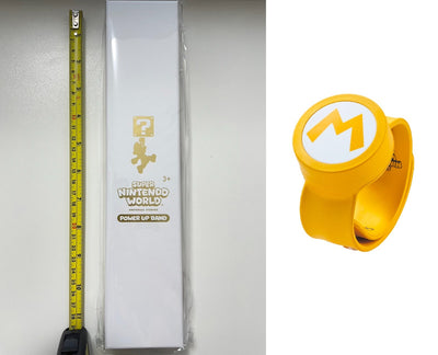 USJ Super Nintendo World gold Power Up Band in case Amiibo Switch Mario limited