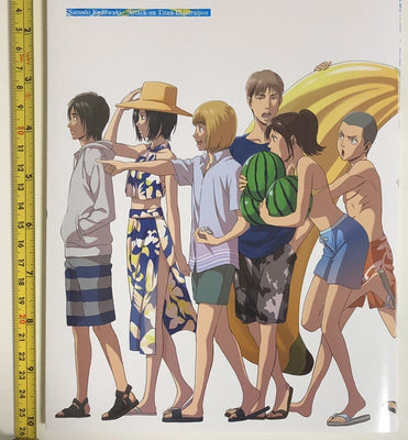 Attack on Titan season animator kadowaki satoshi art book wit studio anime