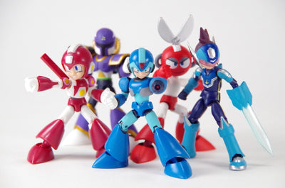 Bandai 66 Action 66ACTION Rockman Mega Man Action Figure Vol 2 5 Set kobun sword