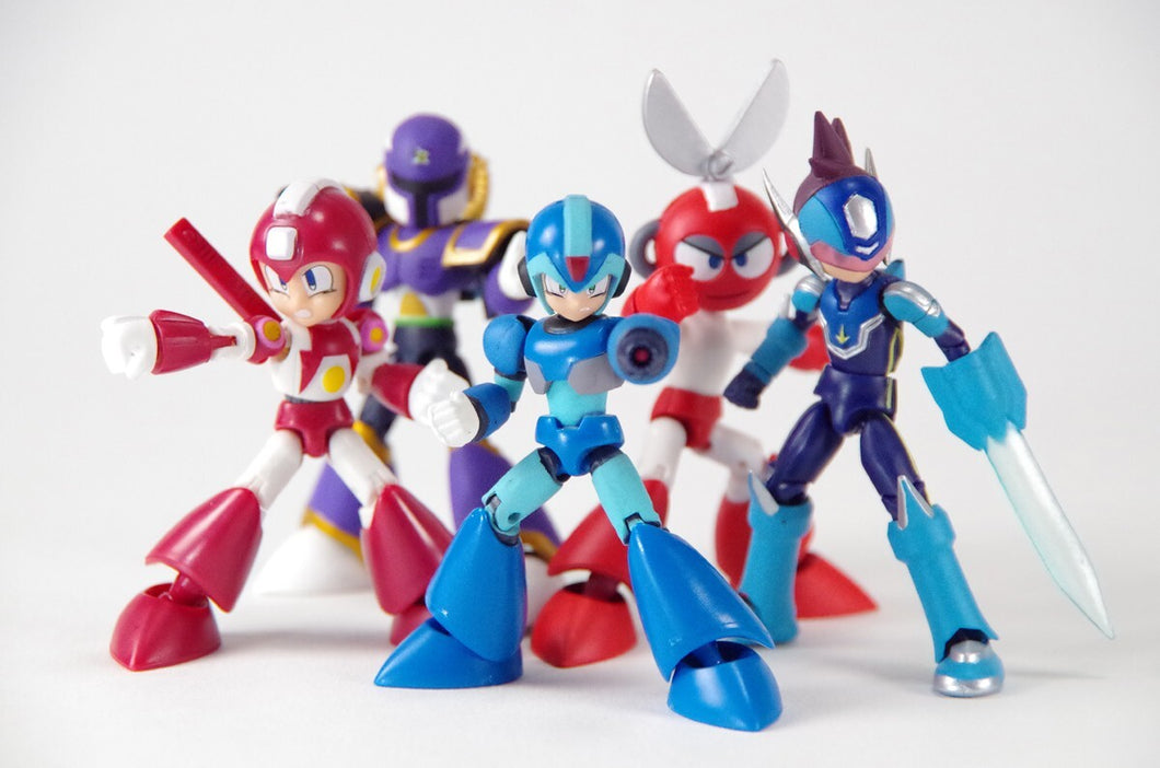 Bandai 66 Action 66ACTION Rockman Mega Man Action Figure Vol 2 5 Set kobun sword