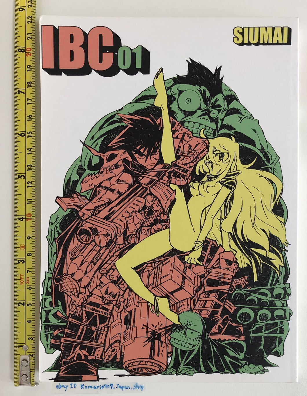 Imaishi hiroyuki art comic book IBC 01 trigger animation SIUMAI comiket limited
