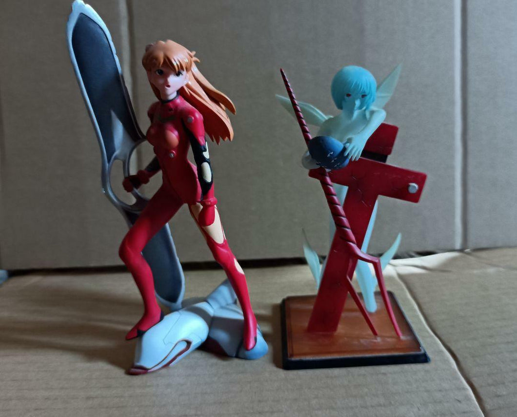 the end of evangelion figure rei ayanami lilith asuka 2 set anime